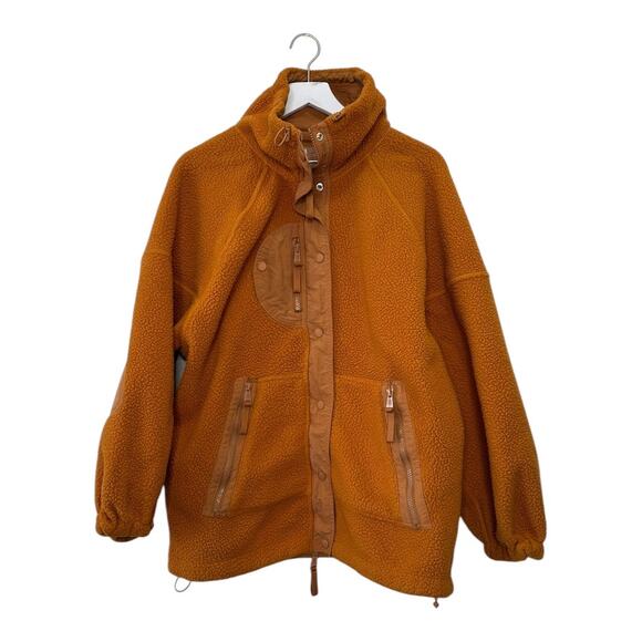 Free People Movement Hit The Trails Fleece Jacket Size Small - Picture 2 of 8